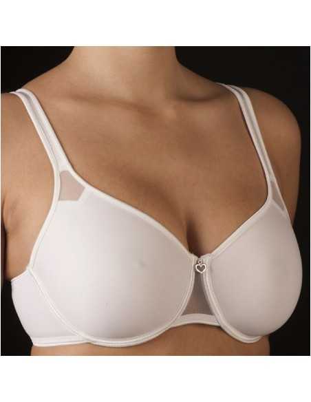 Montse Pedrosa | Sujetador Lilly C-D de Selene color Blanco Montse Pedrosa | Sujetador Lilly C-D de Selene color Blanco