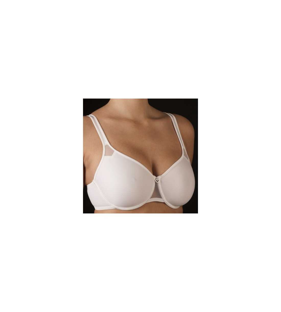 Montse Pedrosa | Sujetador Lilly C-D de Selene color Blanco Montse Pedrosa | Sujetador Lilly C-D de Selene color Blanco