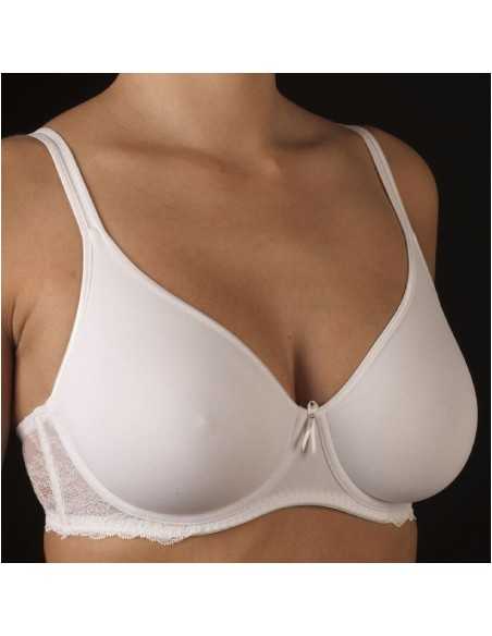 Montse Pedrosa | Sujetador Danielle B de Selene color Blanco Montse Pedrosa | Sujetador Danielle B de Selene color Blanco