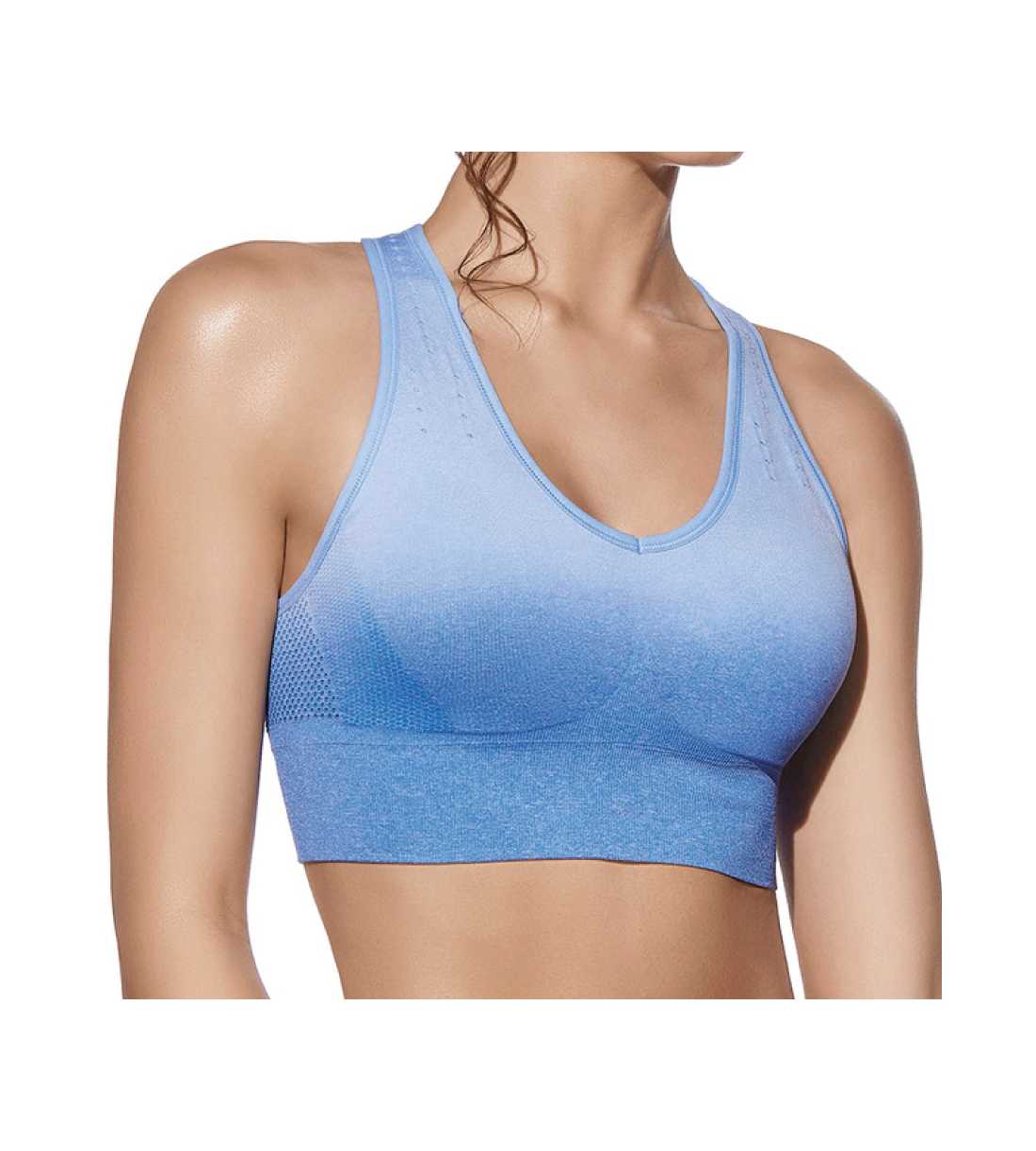 Montse Pedrosa | Sujetador Deportivo Diana de Selene color Azul Montse Pedrosa | Sujetador Deportivo Diana de Selene color Azul