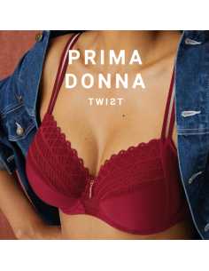 Montse Pedrosa | Sujetador East End 0141930 de PrimaDonna Twist color Red Boudoir