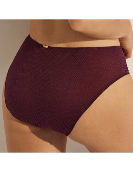 Montse Pedrosa | Braga Flavia 50802 de Selmark color Berenjena Montse Pedrosa | Braga Flavia 50802 de Selmark color Berenjena