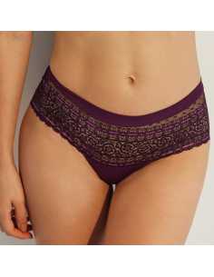 Montse Pedrosa |Culotte Flavia 50805 de Selmark color Berenjena