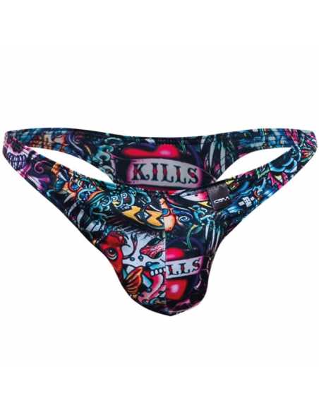 Montse Pedrosa | Tanga C4M03 Provocative Tattoo L de Cut4Men Montse Pedrosa | Tanga C4M03 Provocative Tattoo L de Cut4Men