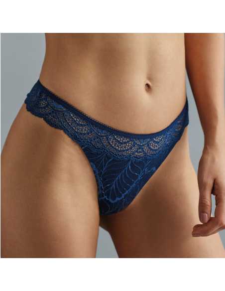 Montse Pedrosa | Tanga Giorgia 60801 de Selmark color Azul Montse Pedrosa | Tanga Giorgia 60801 de Selmark color Azul