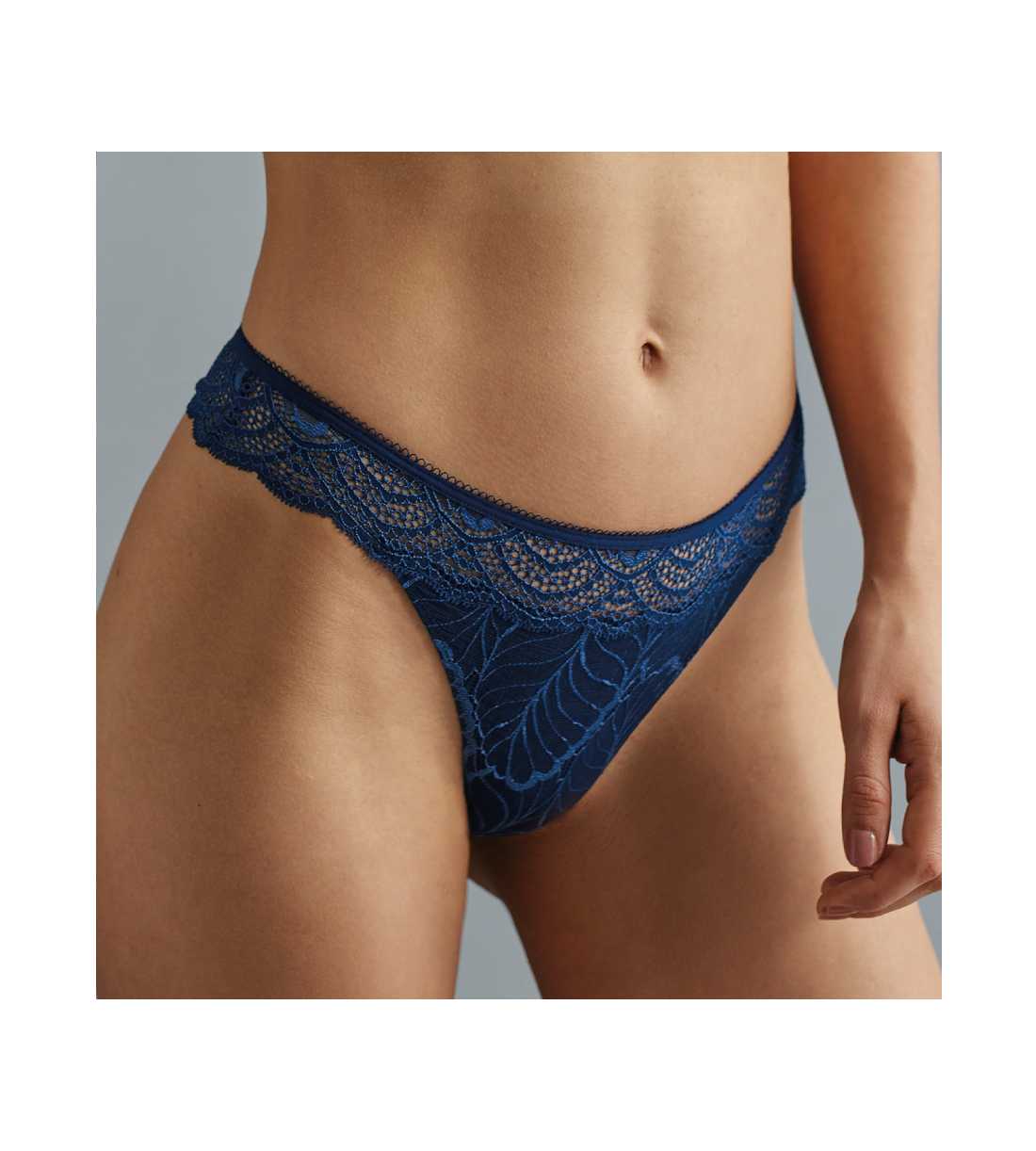 Montse Pedrosa | Tanga Giorgia 60801 de Selmark color Azul Montse Pedrosa | Tanga Giorgia 60801 de Selmark color Azul