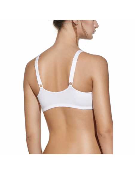Montse Pedrosa | Sujetador Marta B Sin Aros de Selene color Blanco Montse Pedrosa | Sujetador Marta B Sin Aros de Selene color Blanco