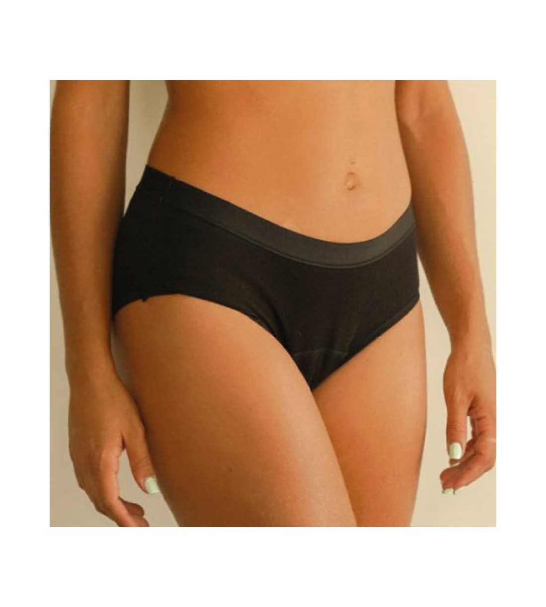 Montse Pedrosa | Braguitas Menstruales Bads - Pan 100ng color Negro Montse Pedrosa | Braguitas Menstruales Bads - Pan 100ng color Negro