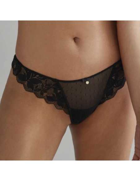 Montse Pedrosa | Tanga Filipa 30901 de Selmark color Negro Montse Pedrosa | Tanga Filipa 30901 de Selmark color Negro