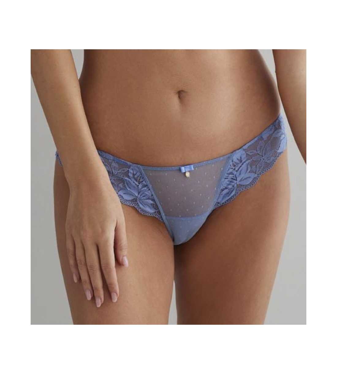 Montse Pedrosa | Tanga Filipa 30901 de Selmark color Azul Montse Pedrosa | Tanga Filipa 30901 de Selmark color Azul