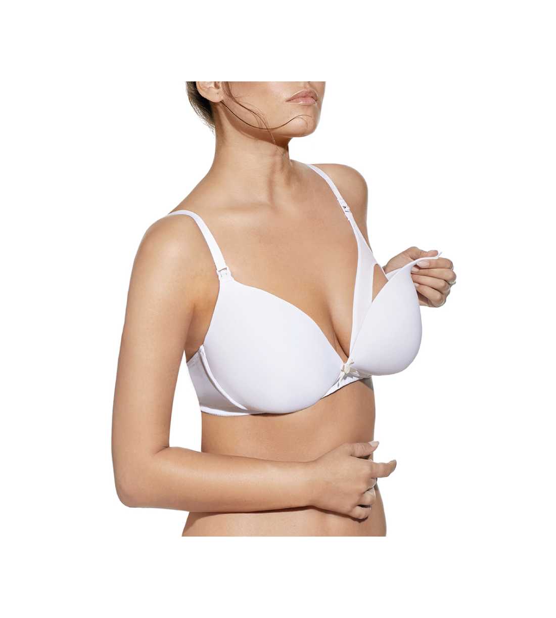 Montse Pedrosa | Sujetador Alba C Sin Aros de Selenecolor color Blanco Montse Pedrosa | Sujetador Alba C Sin Aros de Selenecolor color Blanco