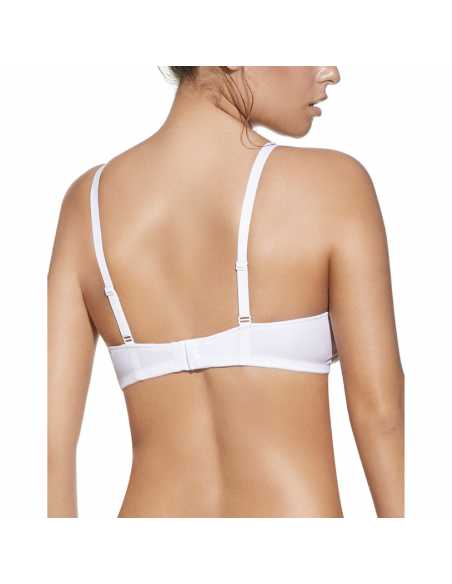 Montse Pedrosa | Sujetador Alba C Sin Aros de Selenecolor color Blanco Montse Pedrosa | Sujetador Alba C Sin Aros de Selenecolor color Blanco