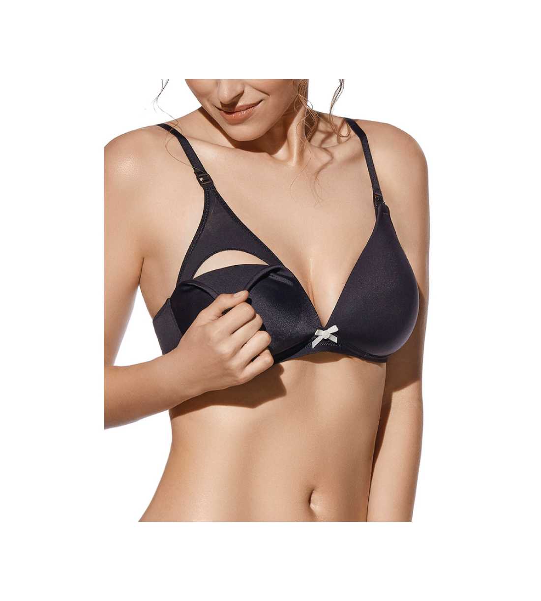 Montse Pedrosa | Sujetador Alba C Sin Aros de Selenecolor color Negro Montse Pedrosa | Sujetador Alba C Sin Aros de Selenecolor color Negro