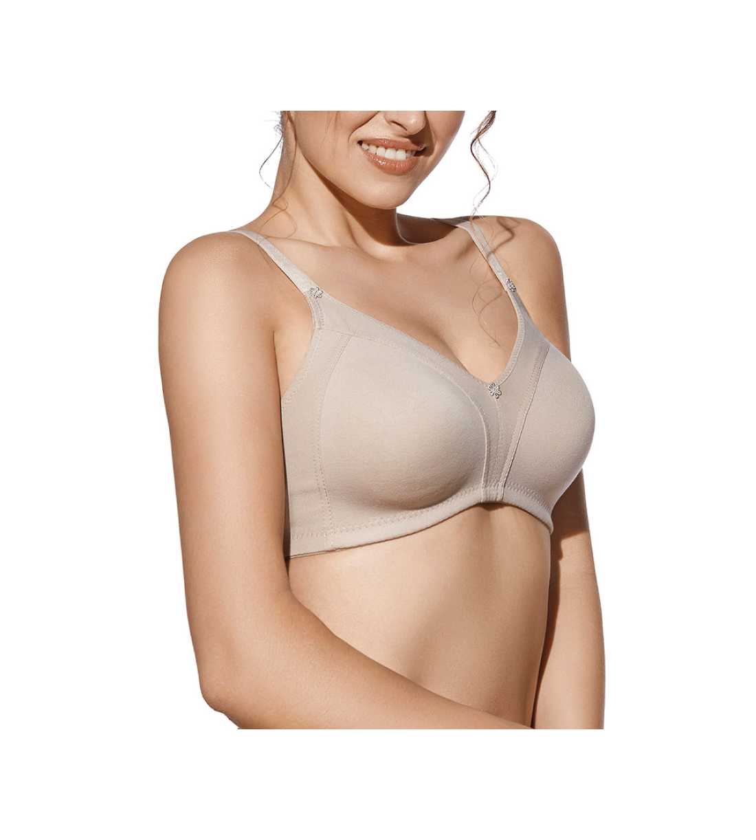 Montse Pedrosa | Sujetador Blanca C Sin Aros de Selene color Tierra Montse Pedrosa | Sujetador Blanca C Sin Aros de Selene color Tierra