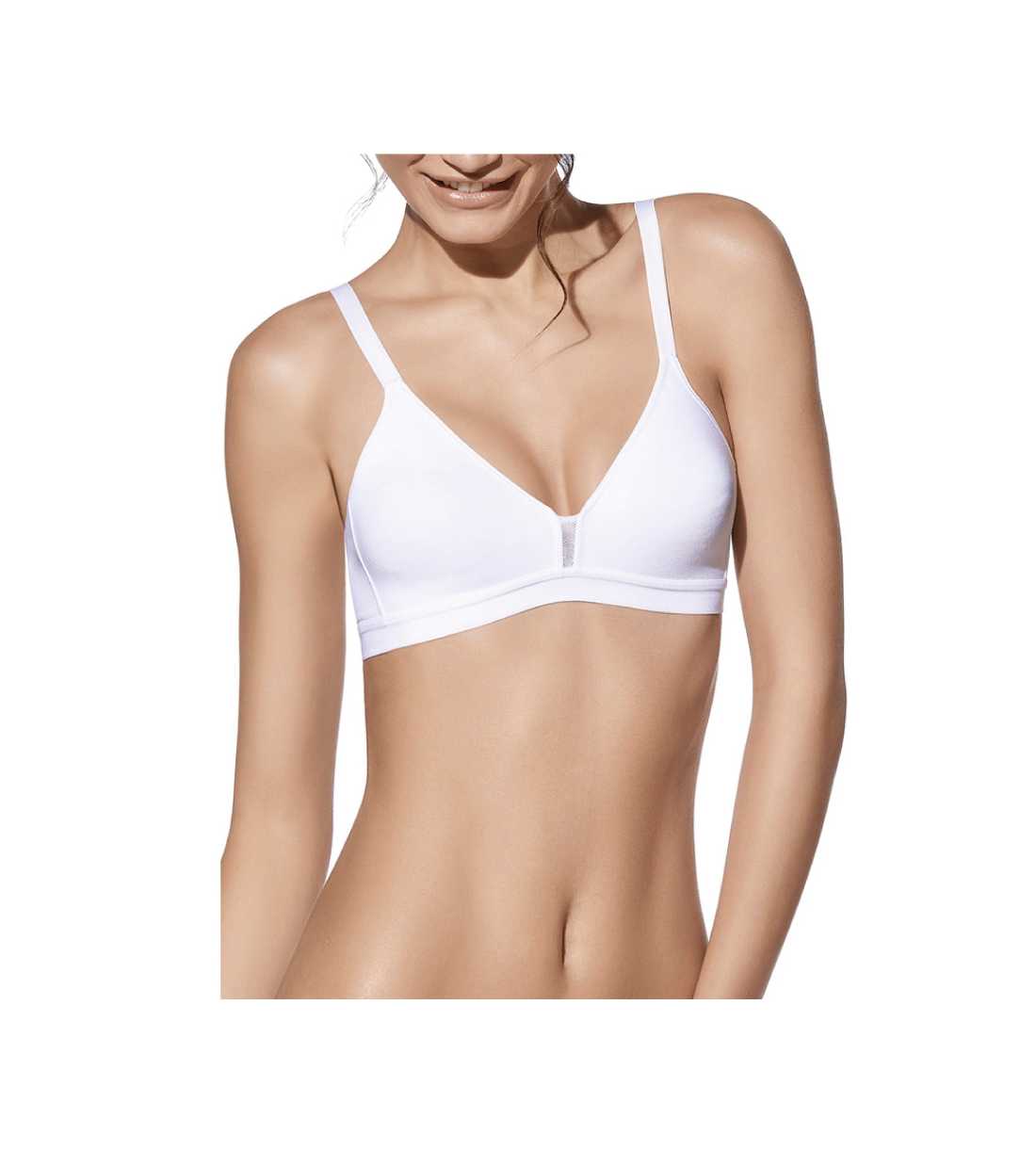 Montse Pedrosa | Sujetador Confort B Sin Aros de Selene color Blanco Montse Pedrosa | Sujetador Confort B Sin Aros de Selene color Blanco