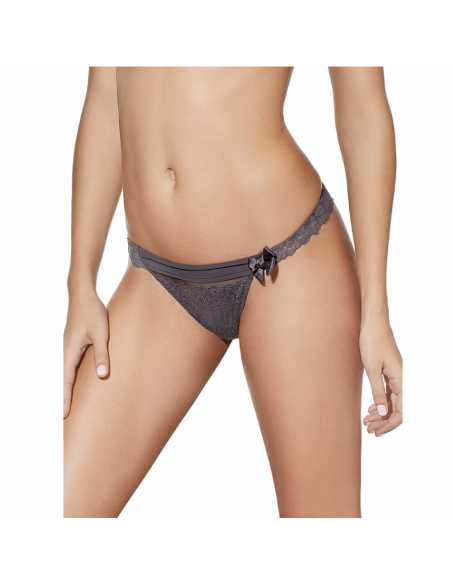 Montse Pedrosa | Tanga Carla de Selene color Gris Montse Pedrosa | Tanga Carla de Selene color Gris