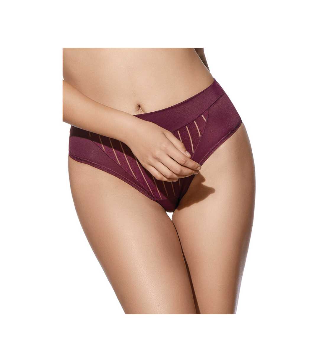 Montse Pedrosa | Braga Mariluz de Selene color Burdeos Montse Pedrosa | Braga Mariluz de Selene color Burdeos