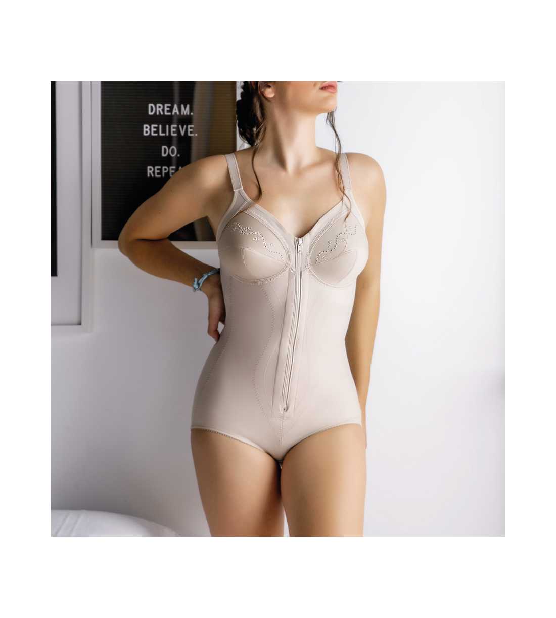 Montse Pedrosa | Body Control Alto 2080 de Bel Siluet color Visón Montse Pedrosa | Body Control Alto 2080 de Bel Siluet color Visón