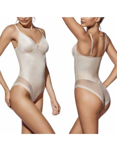 Montse Pedrosa | Body Cleo de Selene color Tierra Montse Pedrosa | Body Cleo de Selene color Tierra