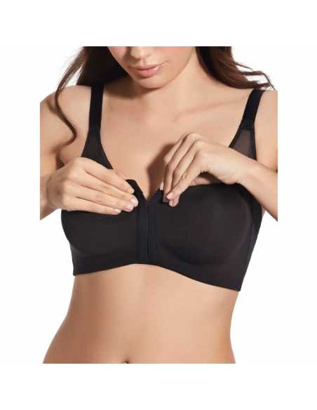 Montse Pedrosa | Sujetador Belen C Sin Aros de Selene color Negro Montse Pedrosa | Sujetador Belen C Sin Aros de Selene color Negro