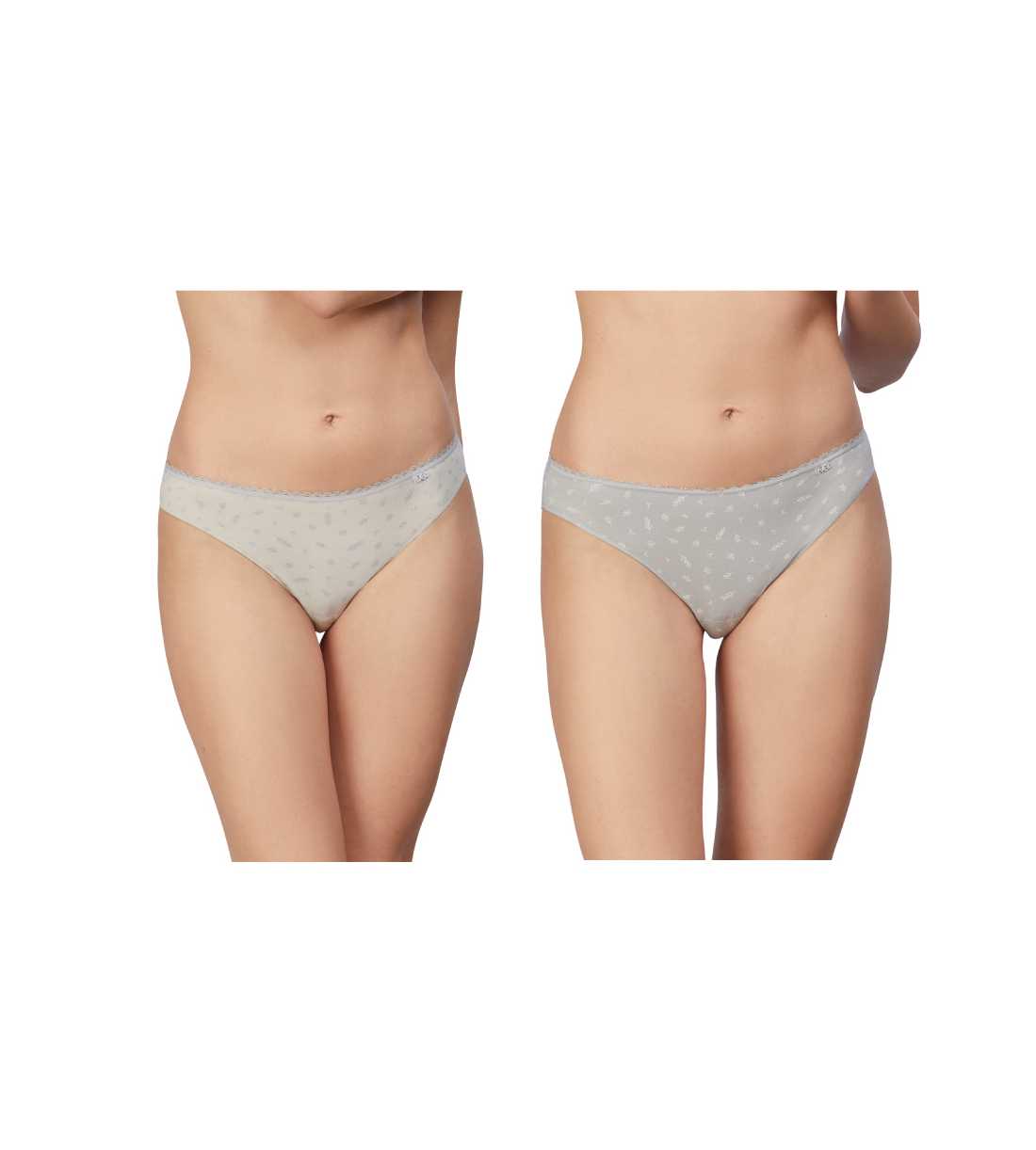 Montse Pedrosa | Pack 2 Bragas Algodón 303 de Avet color Gris Montse Pedrosa | Pack 2 Bragas Algodón 303 de Avet color Gris