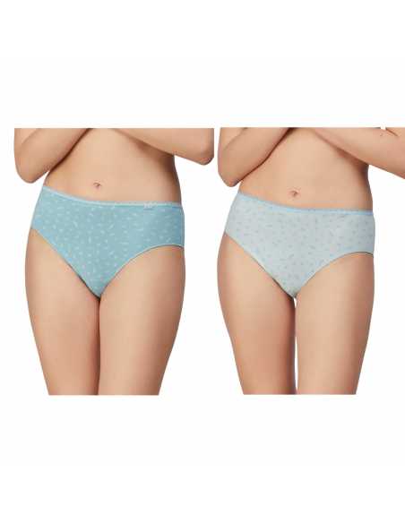 Montse Pedrosa | Pack 2 Bragas Algodón 353 de Avet color Aqua Montse Pedrosa | Pack 2 Bragas Algodón 353 de Avet color Aqua