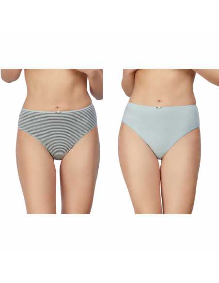 Montse Pedrosa | Pack 2 Bragas Algodón 32578 de Avet color Vapor Montse Pedrosa | Pack 2 Bragas Algodón 32578 de Avet color Vapor