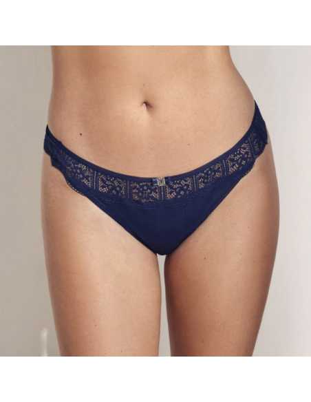 Montse Pedrosa | Tanga Nicole 50901 de Selmark color Marino Montse Pedrosa | Tanga Nicole 50901 de Selmark color Marino
