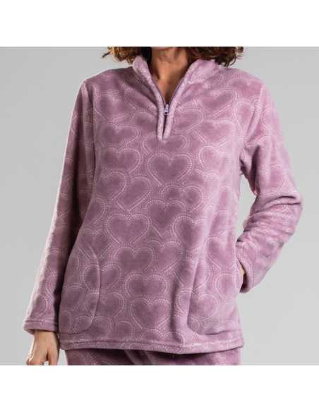 Montse Pedrosa | Pijama Coralina 3043 de Pettrus Montse Pedrosa | Pijama Coralina 3043 de Pettrus