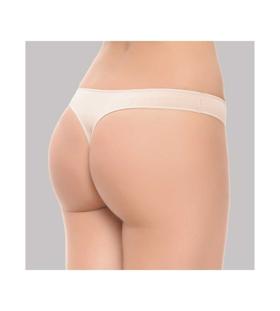 Montse Pedrosa | Pack 2 Tangas Algodón 770 de Naiara color Piel/Piel Montse Pedrosa | Pack 2 Tangas Algodón 770 de Naiara color Piel/Piel