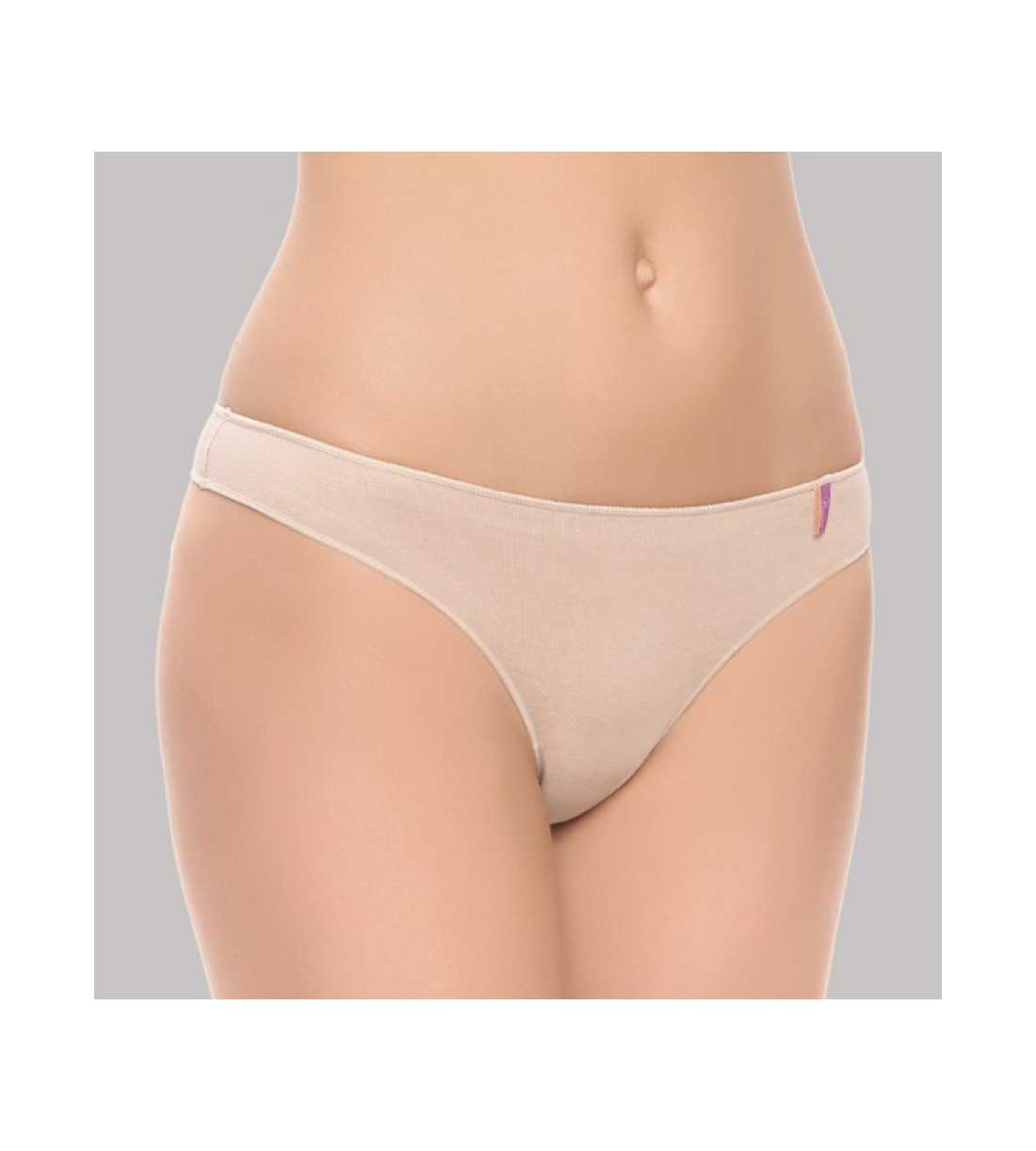 Montse Pedrosa | Pack 2 Tangas Algodón 770 de Naiara color Piel/Piel Montse Pedrosa | Pack 2 Tangas Algodón 770 de Naiara color Piel/Piel