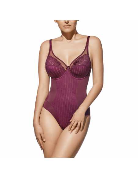 Montse Pedrosa | Body Mariluz de Selene color Burdeos Montse Pedrosa | Body Mariluz de Selene color Burdeos