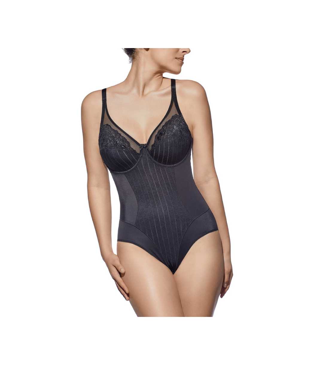 Montse Pedrosa | Body Mariluz de Selene color Negro Montse Pedrosa | Body Mariluz de Selene color Negro