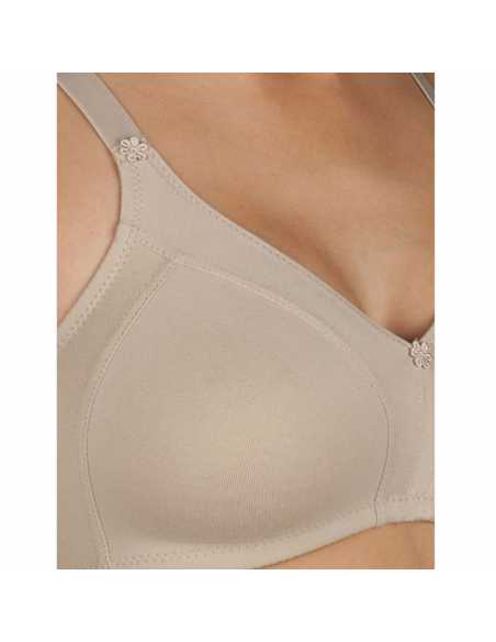 Montse Pedrosa | Sujetador Caricia C Protésico Sin Aros de Selene color Tierra Montse Pedrosa | Sujetador Caricia C Protésico Sin Aros de Selene color Tierra