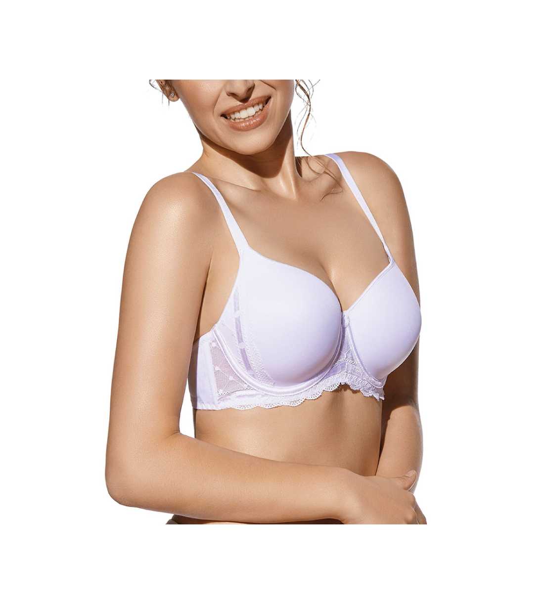 Montse Pedrosa | Sujetador Desire C-D de Selene color Blanco Montse Pedrosa | Sujetador Desire C-D de Selene color Blanco