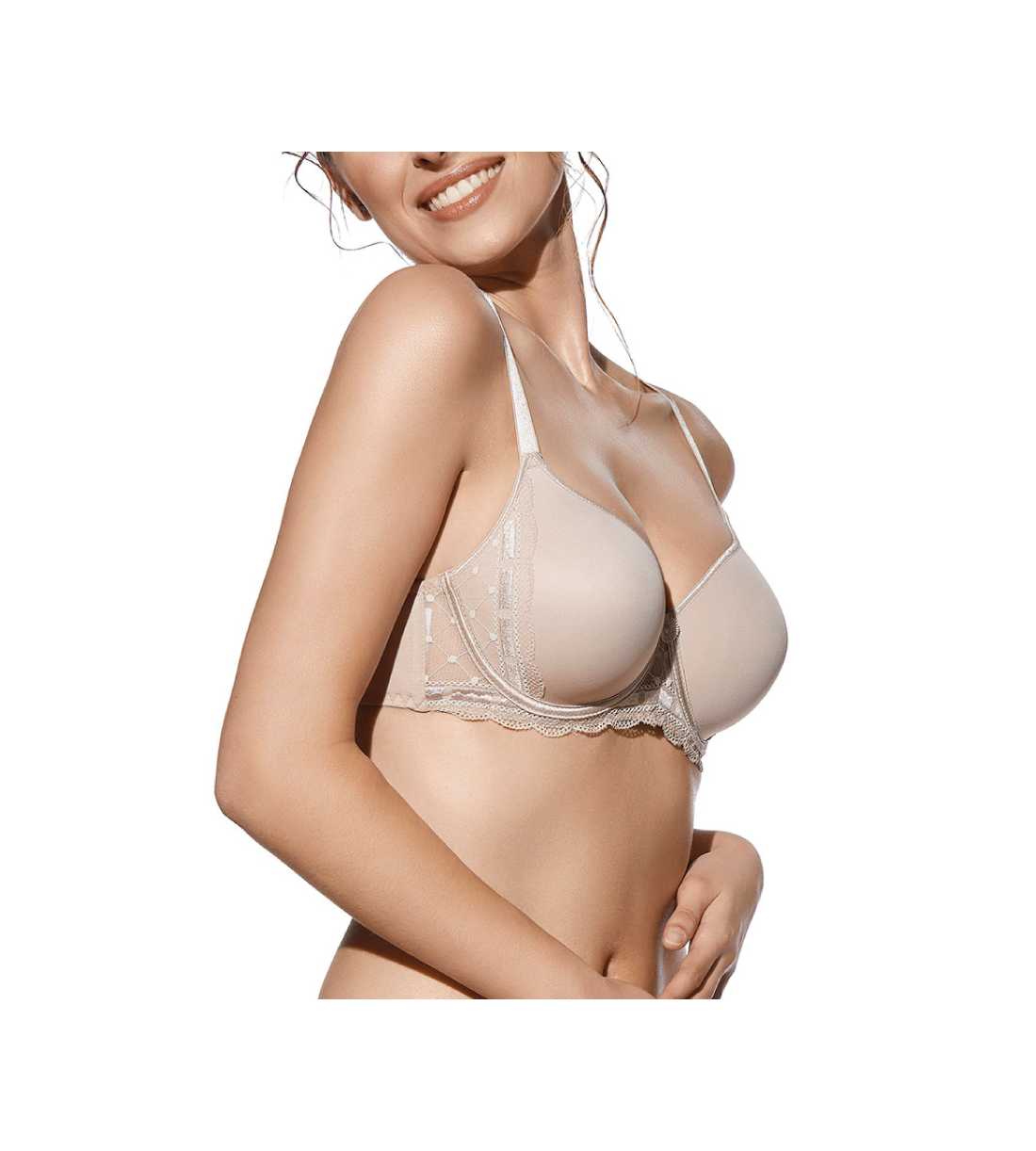 Montse Pedrosa | Sujetador Desire C-D de Selene color Tierra Montse Pedrosa | Sujetador Desire C-D de Selene color Tierra