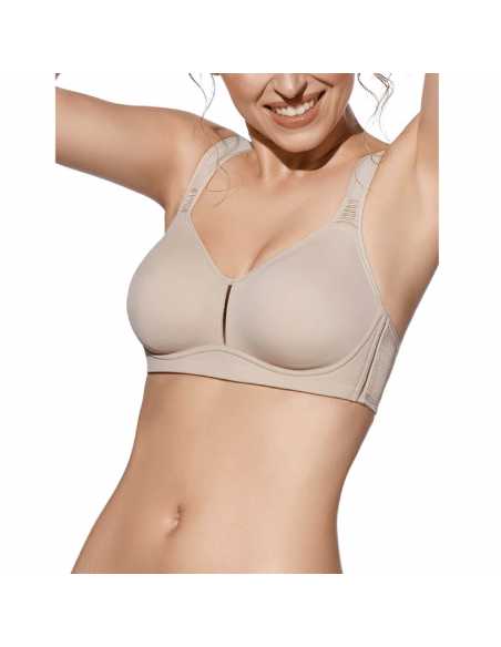 Montse Pedrosa | Sujetador Elvira D Sin Aros de Selene color Tierra Montse Pedrosa | Sujetador Elvira D Sin Aros de Selene color Tierra