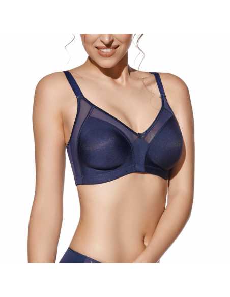 Montse Pedrosa | Sujetador Estela C Sin Aros de Selene color Marino Montse Pedrosa | Sujetador Estela C Sin Aros de Selene color Marino