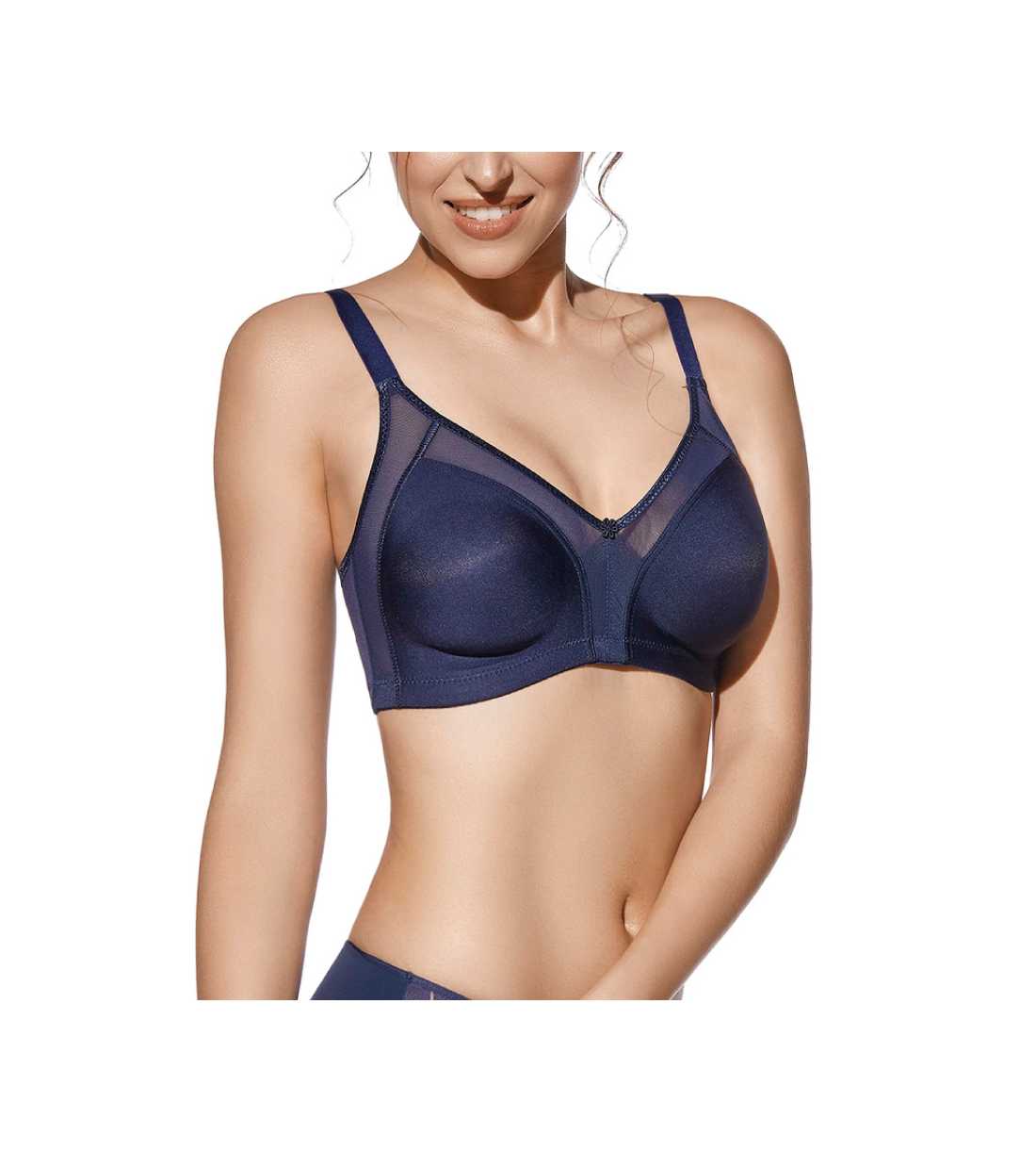 Montse Pedrosa | Sujetador Estela C Sin Aros de Selene color Marino Montse Pedrosa | Sujetador Estela C Sin Aros de Selene color Marino