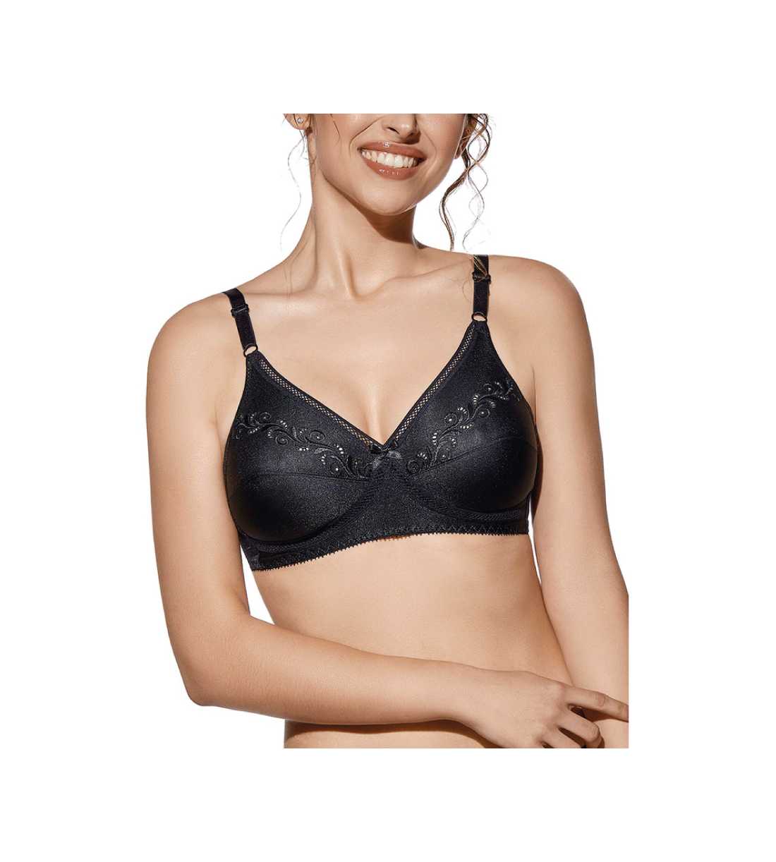 Montse Pedrosa | Sujetador Evanna B Sin Aros de Selene color Negro Montse Pedrosa | Sujetador Evanna B Sin Aros de Selene color Negro