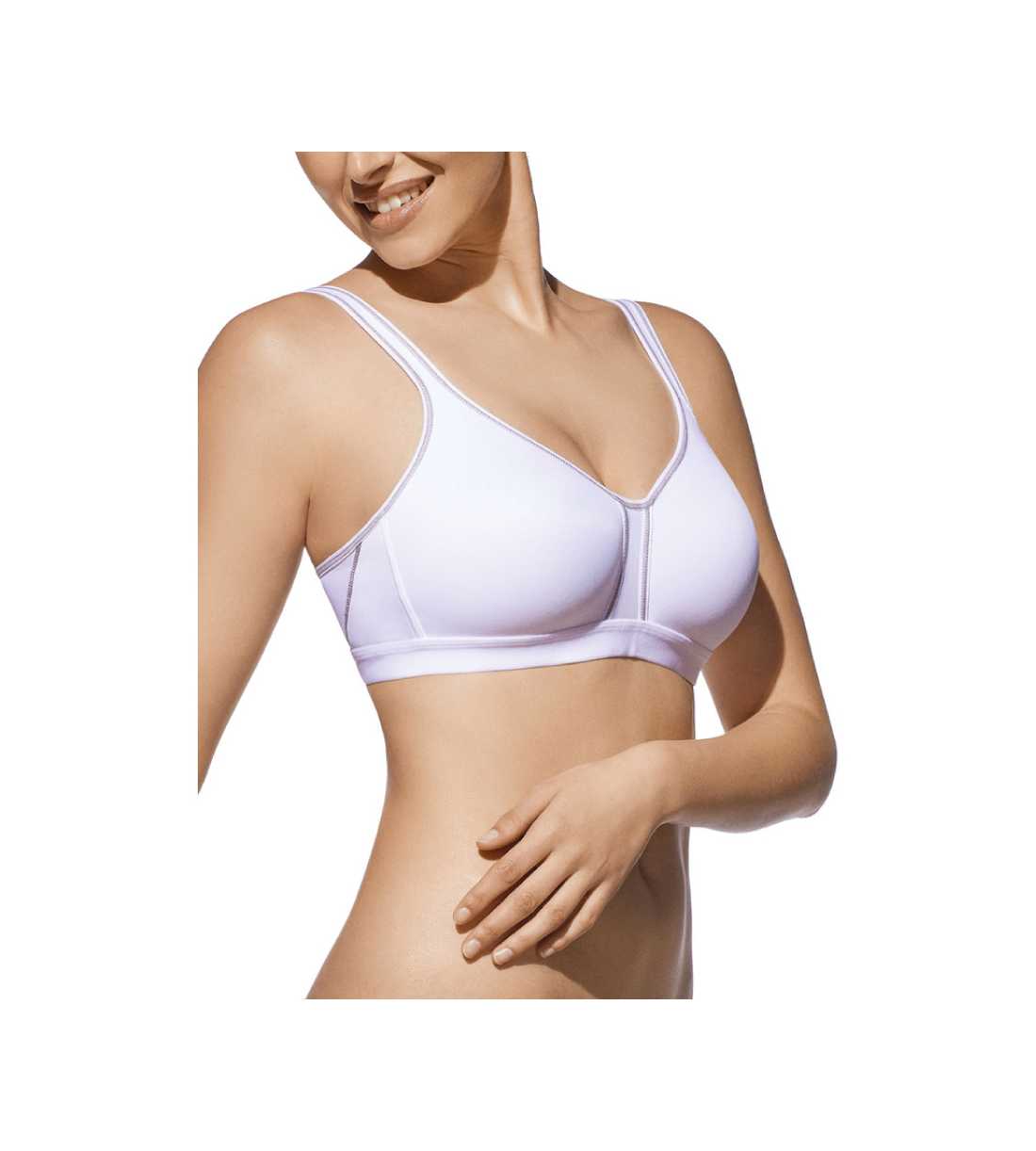 Montse Pedrosa | Sujetador Nina B Sin Aros de Selene color Blanco Montse Pedrosa | Sujetador Nina B Sin Aros de Selene color Blanco