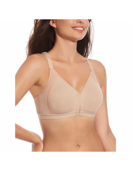 Montse Pedrosa | Sujetador Nora C Sin Aros de Selene color Tierra Montse Pedrosa | Sujetador Nora C Sin Aros de Selene color Tierra