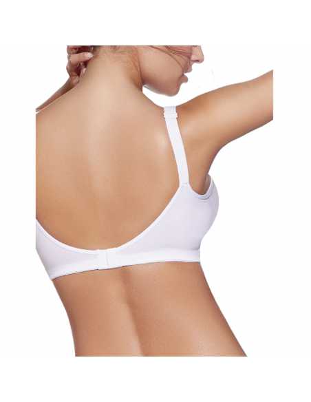 Montse Pedrosa | Sujetador Perla B Sin Aros de Selene color Blanco Montse Pedrosa | Sujetador Perla B Sin Aros de Selene color Blanco