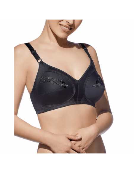 Montse Pedrosa | Sujetador Perla B Sin Aros de Selene color Negro Montse Pedrosa | Sujetador Perla B Sin Aros de Selene color Negro