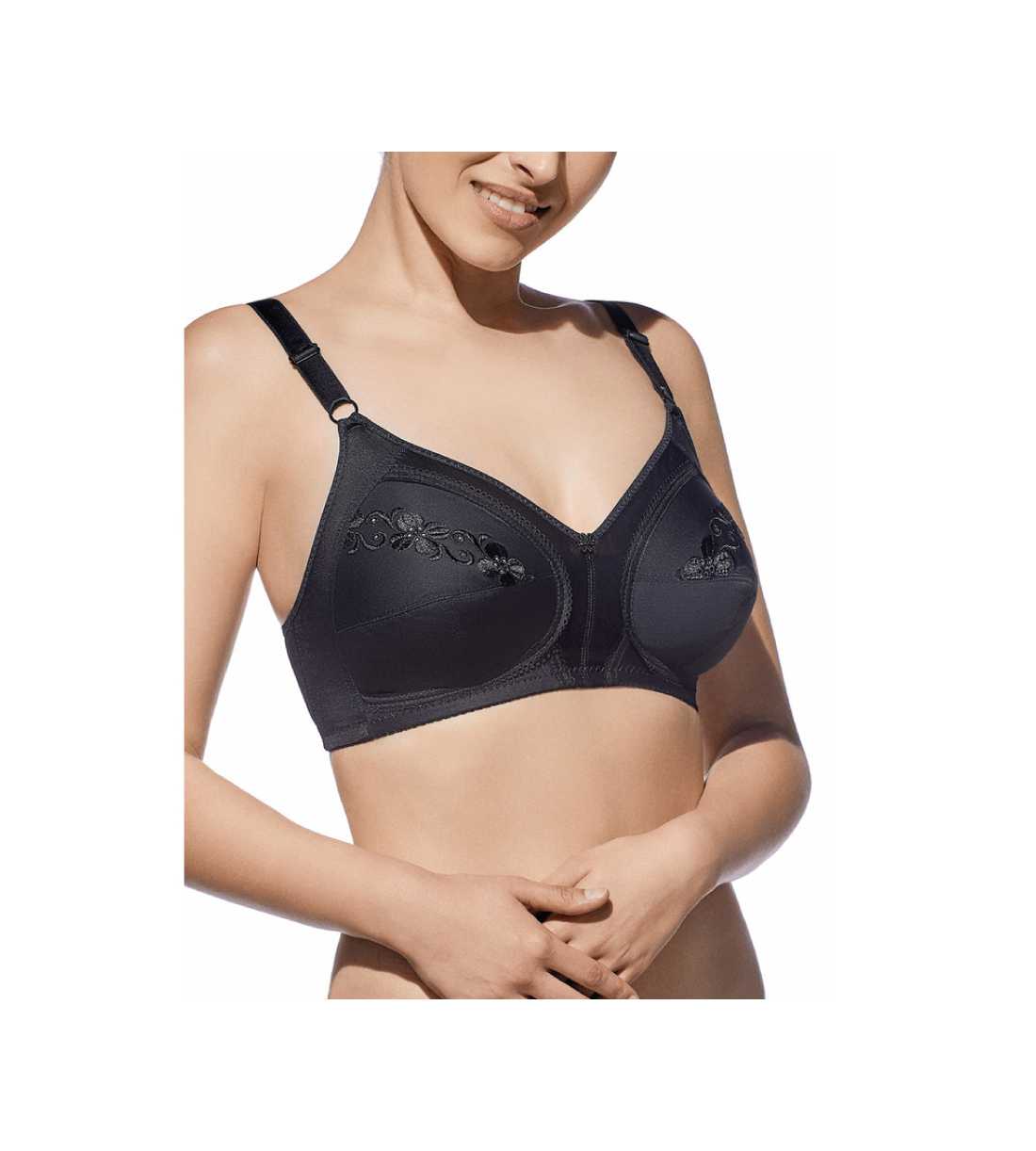 Montse Pedrosa | Sujetador Perla B Sin Aros de Selene color Negro Montse Pedrosa | Sujetador Perla B Sin Aros de Selene color Negro