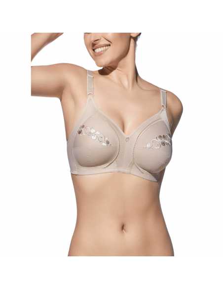 Montse Pedrosa | Sujetador Perla B Sin Aros de Selene color Tierra Montse Pedrosa | Sujetador Perla B Sin Aros de Selene color Tierra