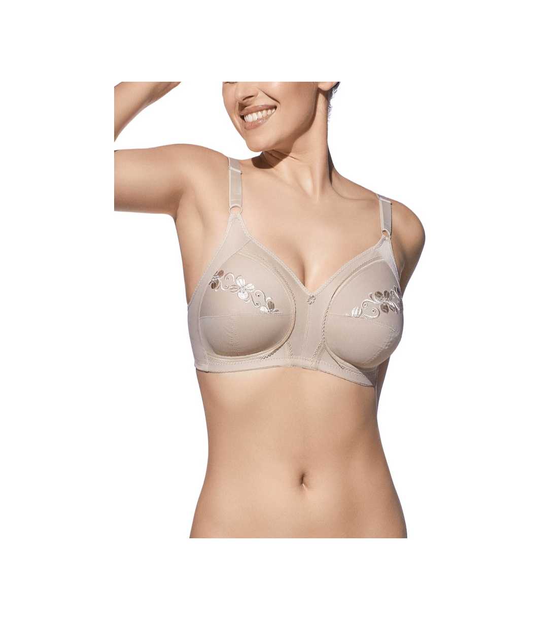 Montse Pedrosa | Sujetador Perla B Sin Aros de Selene color Tierra Montse Pedrosa | Sujetador Perla B Sin Aros de Selene color Tierra