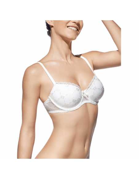 Montse Pedrosa | Sujetador Push Up Brigitte B de Selene color Marfil Montse Pedrosa | Sujetador Push Up Brigitte B de Selene color Marfil