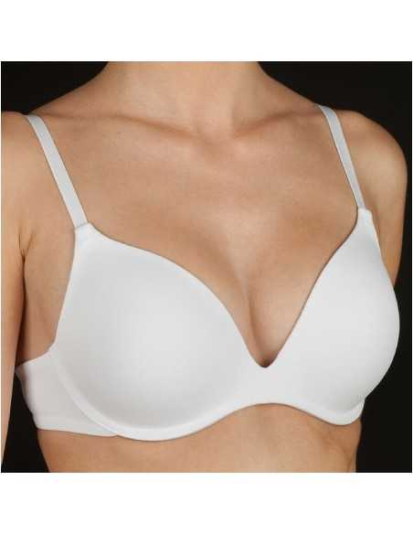 Montse Pedrosa | Sujetador Adelaida B Sin Aros de Selene color Blanco Montse Pedrosa | Sujetador Adelaida B Sin Aros de Selene color Blanco
