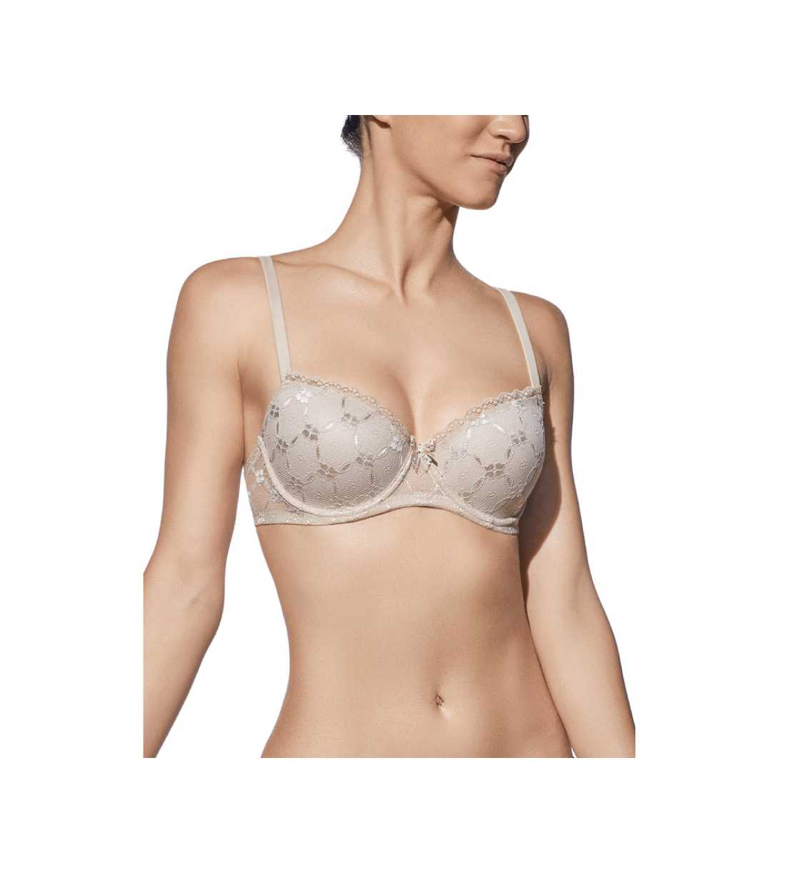 Montse Pedrosa | Sujetador Push Up Brigitte B de Selene color Tierra Montse Pedrosa | Sujetador Push Up Brigitte B de Selene color Tierra